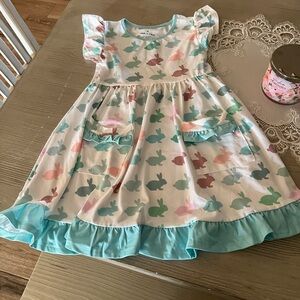 Millie loves Lily Girls Easter Rabbit Dress